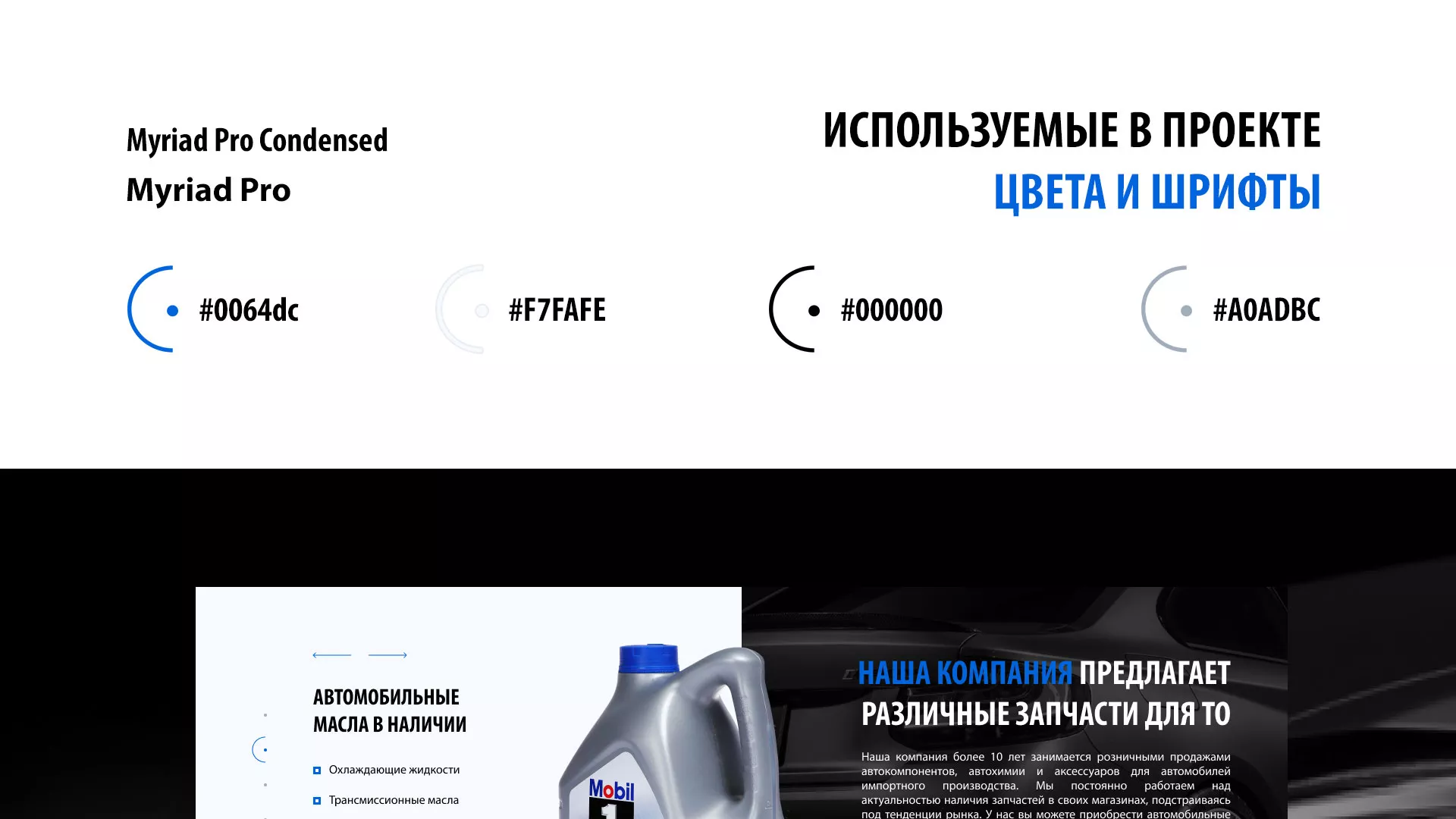 Разработка сайта магазина автозапчастей «М7» в Белоозёрском