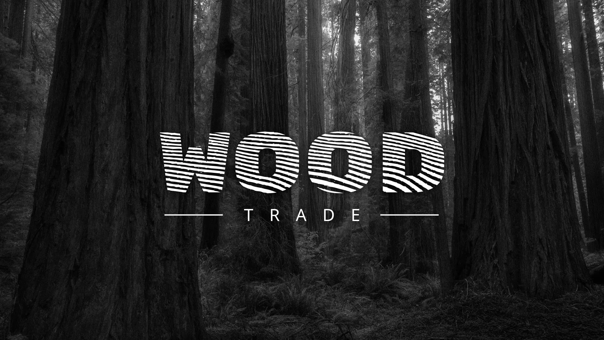 Разработка логотипа для компании «Wood Trade» в Белоозёрском