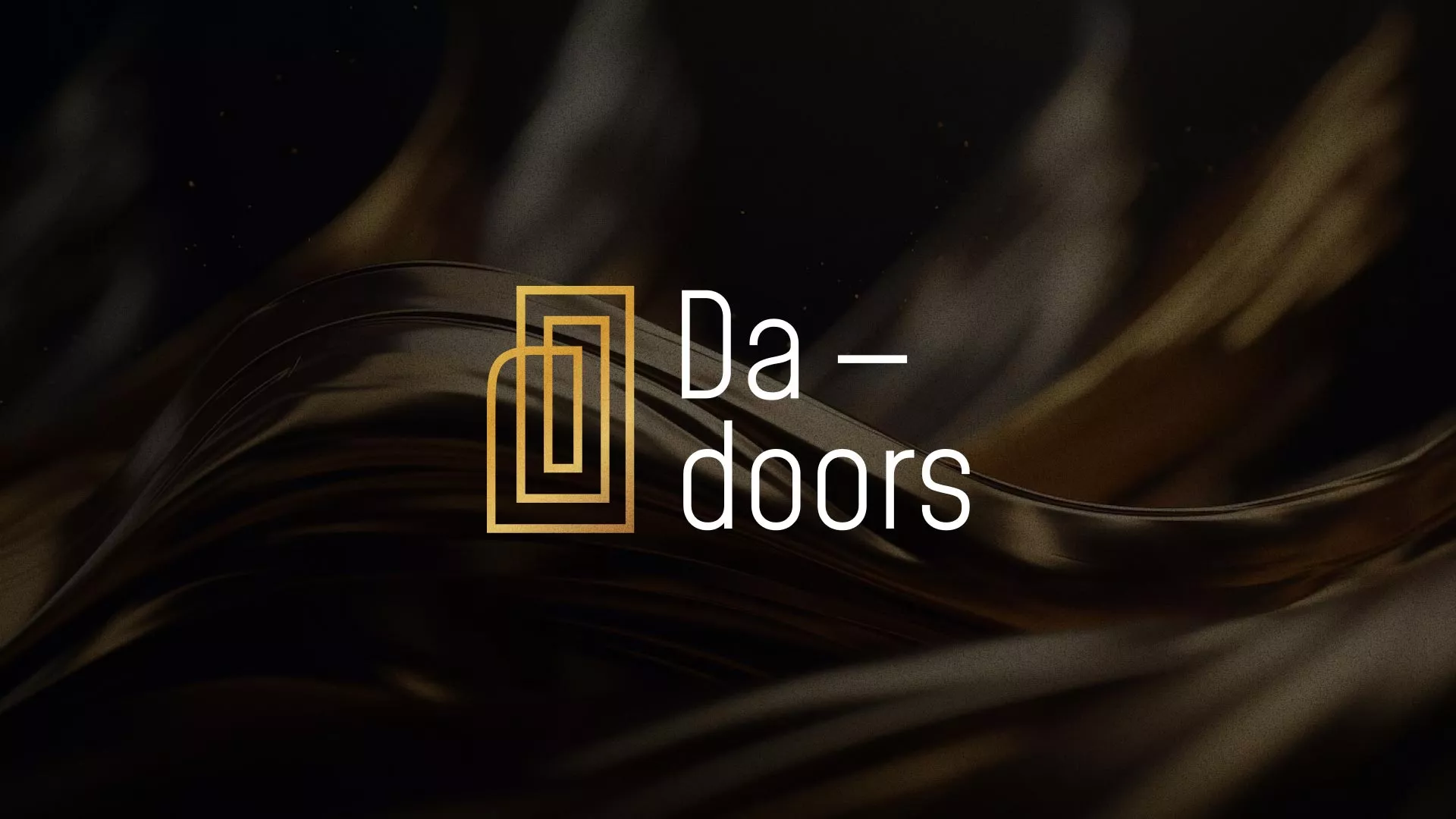 Разработка логотипа для компании «DA-DOORS» в Белоозёрском